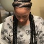 Box Braids: Medium