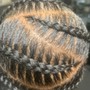 Knotless braids ~extra small ( hair included )