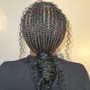 Quickweave with leave out