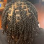 Invisible Locs Waist Length