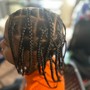 Kid's Braids (Cornrows or Large Box Braids)