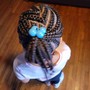 Kid's Knotless Braids (Jumbo)