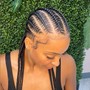 Small knotless Braids