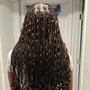 Soft loc hair included