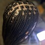 Small Knotless Braids