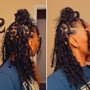 2-strand twist w/ Marley hair