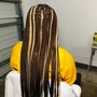 Feed-in braids