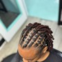 Loc Retwist with Two Strand Twist style