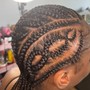 Butt Length Braids