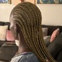 Ghana weaving cornrows