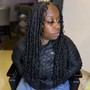 Medium Knotless Braids