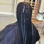 Large Knotless Braids