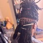 Loc Retwist & style