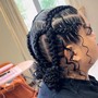 Kiddie Knotless/Scalp Braids (4 & under)