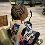 Feed-in braids