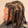 Half Head/ Cut Sides / Kid Retwist