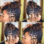 Women Small Natural Twists