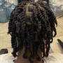 Women Small Natural Twists