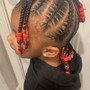 Kid's Braids (NO HAIR ADDED) NO BEADS ADDED