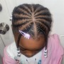 Kid's Cornrows (NO HAIR ADDED!!!) WITH BEADS !!!