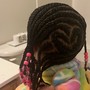 Wig braid down