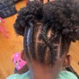 Kid's Braids with added hair