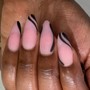 Acrylic Color Fullset Medium Length