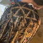 Medium Goddess Braids- Mid Back