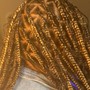 Medium Goddess Braids- Mid Back