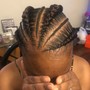 Box Braids: Large