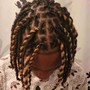 Loc Grooming/ Re-twist Medium Hair