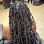 Small Knotless Braids