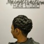 Individual Braids (Natural Hair, no Extensions)