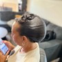 French roll Updo