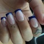 Acrylic Color Fullset Medium Length