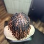 Loc Retwist w/ Style & Shaved Sides