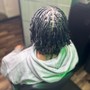 Loc Retwist w/ Style & Shaved Sides