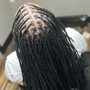 Loc Retwist w/ Style & Shaved Sides