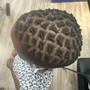 Kid's re-twist fade