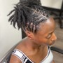 Natural Hair| French braid| 2