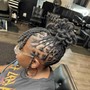 Loc Retwist Two Strand Twist/Singles/Petals