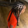 Kid's small knotless Braids