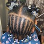 Kid's Braid-Up Ponytail