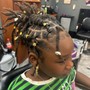 Loc Re-twist (ear length to shoulder)