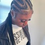 2 layer tribal braids