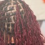 Small knotless Braids (mid-back length )