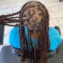 Traditional Loc Retwist w/ Two Strand Twist