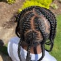 Boho Knotless Braids