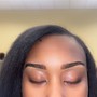 Brow application (not permanent or semi permanent)