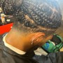 Kid loc retwist & shape up(past shoulder)